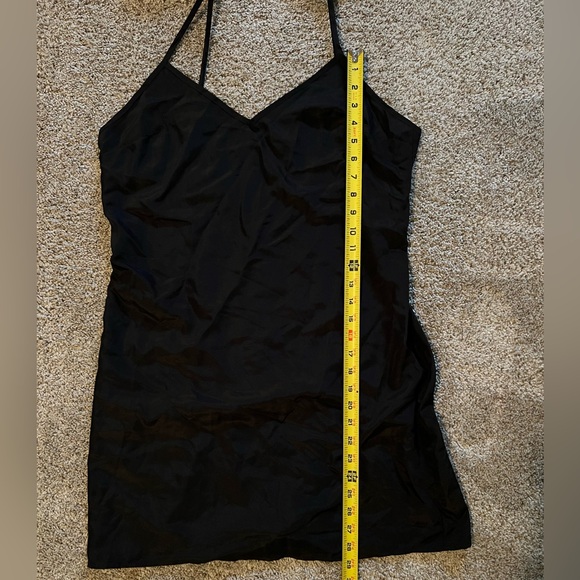 ASOS EDITION mini smock dress in embroidered sequin in black - Picture 5 of 6